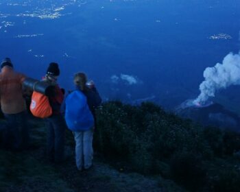 【グアテマラ旅】サンタマリア山登山とフルムーン登山の絶景